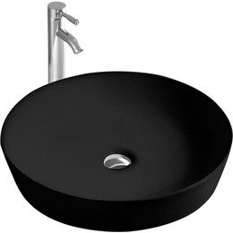 Раковина-чаша Aquatek Европа 41 см AQ5558-MB, чёрный матовый - фото 