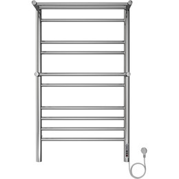 Полотенцесушитель электрический Aquatek Альфа с полкой П10 500х900 мм AQ EL RRP1090CH - фото 