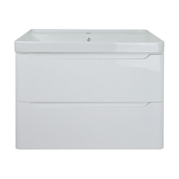 Тумба подвесная с раковиной Azario Lotos 70/2 см CS00083930, белый - фото 