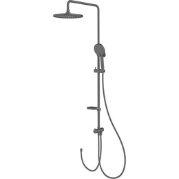 Душевая стойка Milardo Ideal Spa ILSBL3FM76, чёрный матовый - фото 
