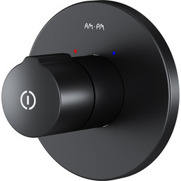 Смеситель для душа AM.PM X-Joy F85A65722 TouchReel со скрытой частью, чёрный - фото 