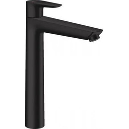 Смеситель для раковины высокий Hansgrohe Talis E 71717670, чёрный матовый - фото 