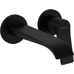 Смеситель для раковины настенный Hansgrohe Vivenis 75050670, чёрный матовый - фото 