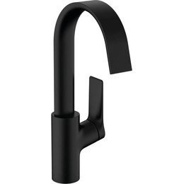 Смеситель для раковины Hansgrohe Vivenis 75032670, чёрный матовый - фото 