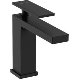 Смеситель для раковины Hansgrohe Tecturis E 73010670, чёрный матовый - фото 