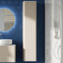 Пенал подвесной Stworki Ноттвиль pp.NOT.33, бежевый - фото 