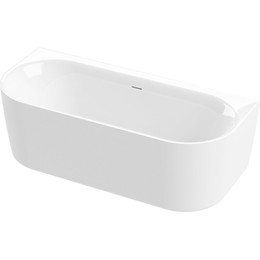 Ванна акриловая Cezares Metauro 180x80 см METAURO-INT-Wall-180-80-60, белый глянцевый - фото 