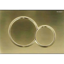 Смывная клавиша Geberit Sigma 01 115.770.DМ.5, золото матовое - фото 