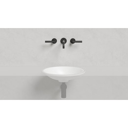 Раковина врезная под столешницу Salini Marea 08 42 см 1802208M (S-Stone) матовая - фото 