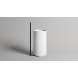 Раковина напольная Salini Armonia 01 45 см 130111SM (S-Stone) матовая - фото 