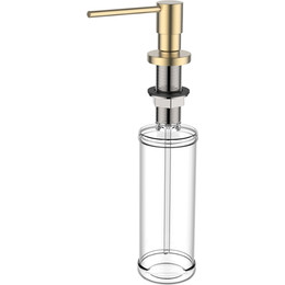 Дозатор для жидкого мыла Gerhans K50403G, цвет золото - фото 