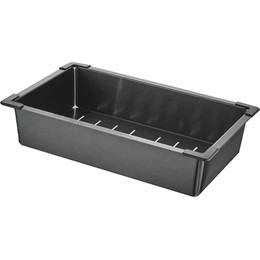 Коландер для кухонной мойки Gerhans K30338B, тёмно-серый - фото 