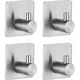 Набор крючков Ledeme L215-4, цвет нержавеющая сталь - фото 