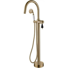 Смеситель для ванны Boheme Medici 309-BLC, бронза/чёрный - фото 