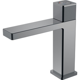 Смеситель для раковины Boheme Quad 159-SGM, shine gun metal - фото 