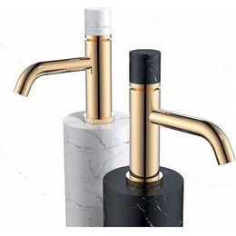 Смеситель для раковины Boheme Stick 121-CR-MR-W, белый - фото 