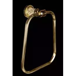 Кольцо для полотенец Boheme Murano Gold 10905-R-G, золото - фото 