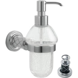 Дозатор для жидкого мыла Boheme Murano Crome 10912-B-CR, chrome - фото 