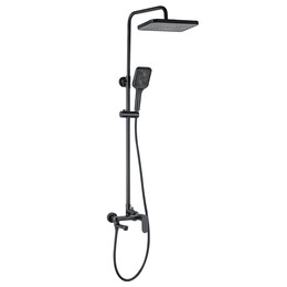 Душевая стойка Azario Arizona AZ-20BS, черный, Цвет производителя: чёрный - фото 