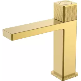 Смеситель для раковины Boheme Quad 159-MG, matt gold - фото 