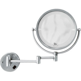 Зеркало косметическое настенное Boheme Brillante 505, chrome - фото 