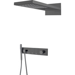 Душевая система для душа Boheme Zodiac 132-SGM, shine gun metal - фото 