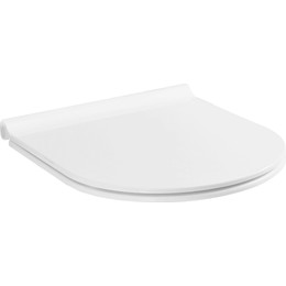 Сиденье с крышкой для унитаза Boheme Bianca микролифт 966-W - фото 