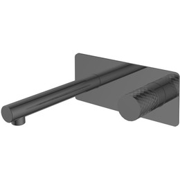 Смеситель для раковины настенный Boheme Stick 125-BB, чёрный - фото 