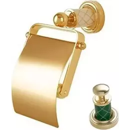 Держатель для туалетной бумаги Boheme Murano Gold 10901-GR-G, золото - фото 