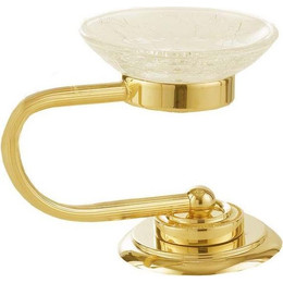 Мыльница Boheme Murano Gold 10910-G, gold - фото 