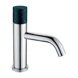 Смеситель для раковины Boheme Stick 121-CR-MR-B, mramor-black - фото 