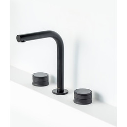 Смеситель для раковины Boheme Prestige 152-B-PR, чёрный - фото 