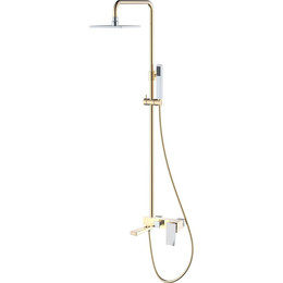 Душевая стойка Boheme Q 148-GCR.2, gold chrome - фото 