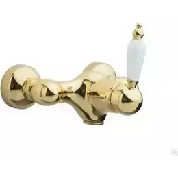 Смеситель для душа Boheme Crystal 284-MR-W, белый - фото 