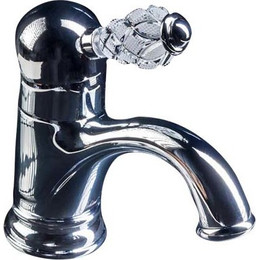Смеситель для раковины Boheme Crystal 261-CRST, chrome - фото 