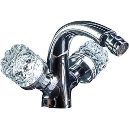 Смеситель для биде Boheme Crystal 276-CRST, chrome - фото 