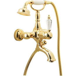 Смеситель для ванны Boheme Imperiale Ripresa 323, золото - фото 