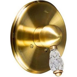 Смеситель для душа Boheme Crystal 305-CRST, бронза - фото 