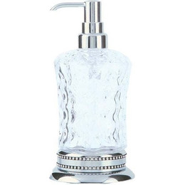 Дозатор для жидкого мыла Boheme Brillante 10439, chrome - фото 