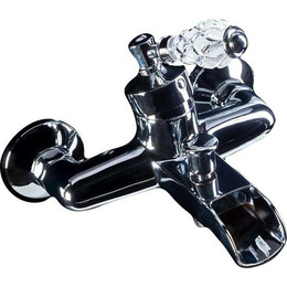 Смеситель для ванны Boheme Vogue Crystal 223-CRST, chrome - фото 
