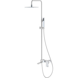 Душевая стойка Boheme Q 148-WCR.2, white chrome - фото 