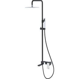 Душевая стойка Boheme Q 148-BCR.2, black chrome - фото 