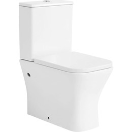Унитаз-компакт безободковый Azario Blaise AZ-55-1 с крышкой микролифт - фото 