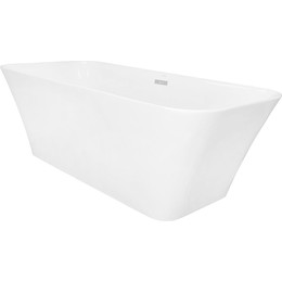 Ванна отдельностоящая Azario Roveta 170x80 см AZ-6615, в комплекте с сифоном и металлической рамой - фото 