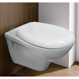 Унитаз подвесной безободковый Kale OPTIMUM с крышкой без микролифта, белый - фото 