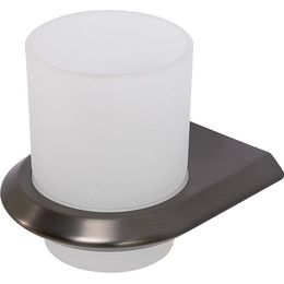 Стакан для зубных щеток Cezares Liner LINER-TUMS-GM, цвет оружейная сталь, Цвет производителя: оружейная сталь - фото 