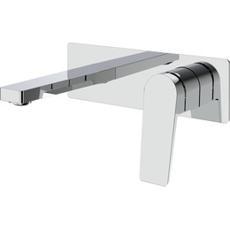 Смеситель для раковины настенный BelBagno ARDENTE-BLVM-CRM-W0 (со скрытой частью) - фото 