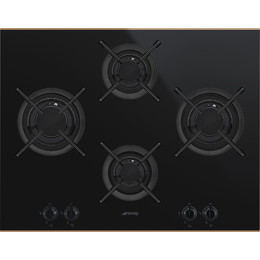 Газовая варочная поверхность Smeg Dolce Stil Novo PV664LCNR - фото 