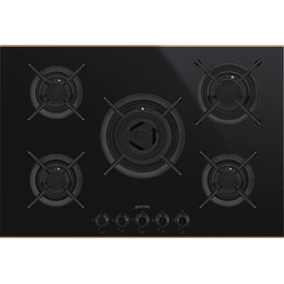 Газовая варочная поверхность Smeg Dolce Stil Novo PV675CNR - фото 