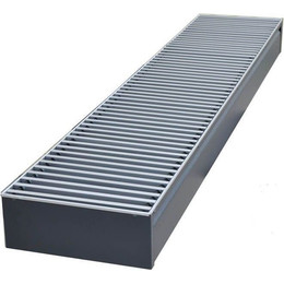 Внутрипольный конвектор KZTO Бриз 20-80-1000 1000х200 мм - фото 